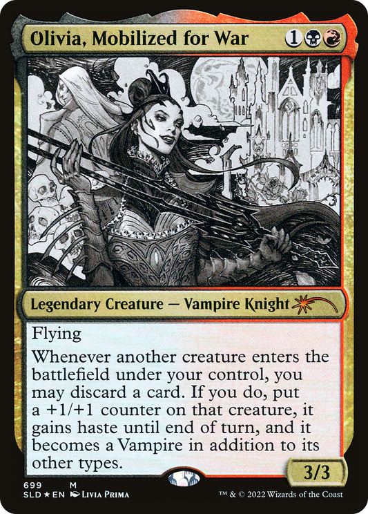 Olivia, Mobilized for War (699) (Showcase) - Foil