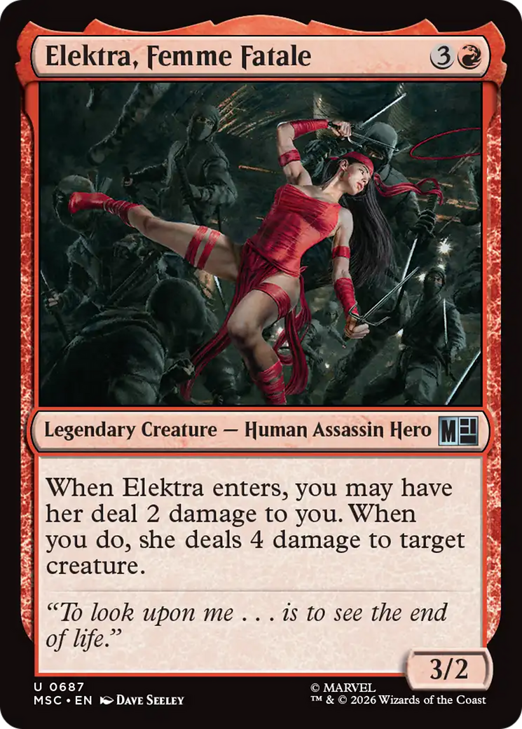 Elektra, Femme Fatale (MSC)