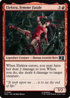 Elektra, Femme Fatale (MSC)