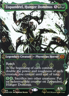 Zopandrel, Hunger Dominus (458) (Borderless) - Compleat Foil