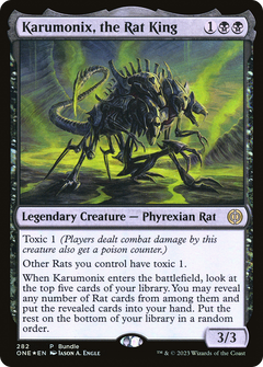 Karumonix, the Rat King (0282) (Bundle) - Foil