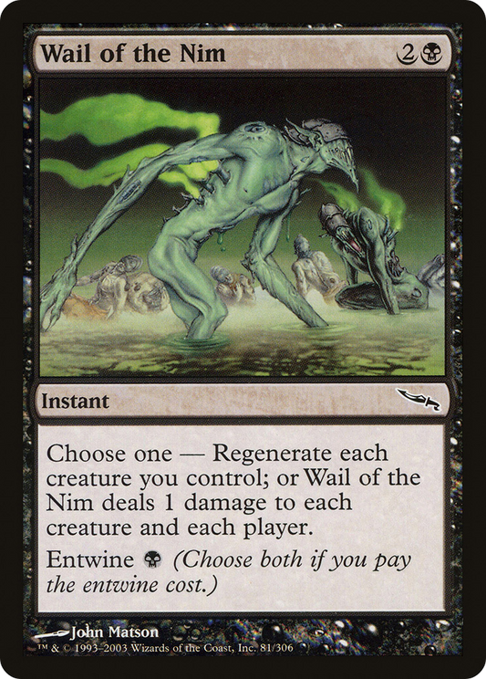 Wail of the Nim - Foil