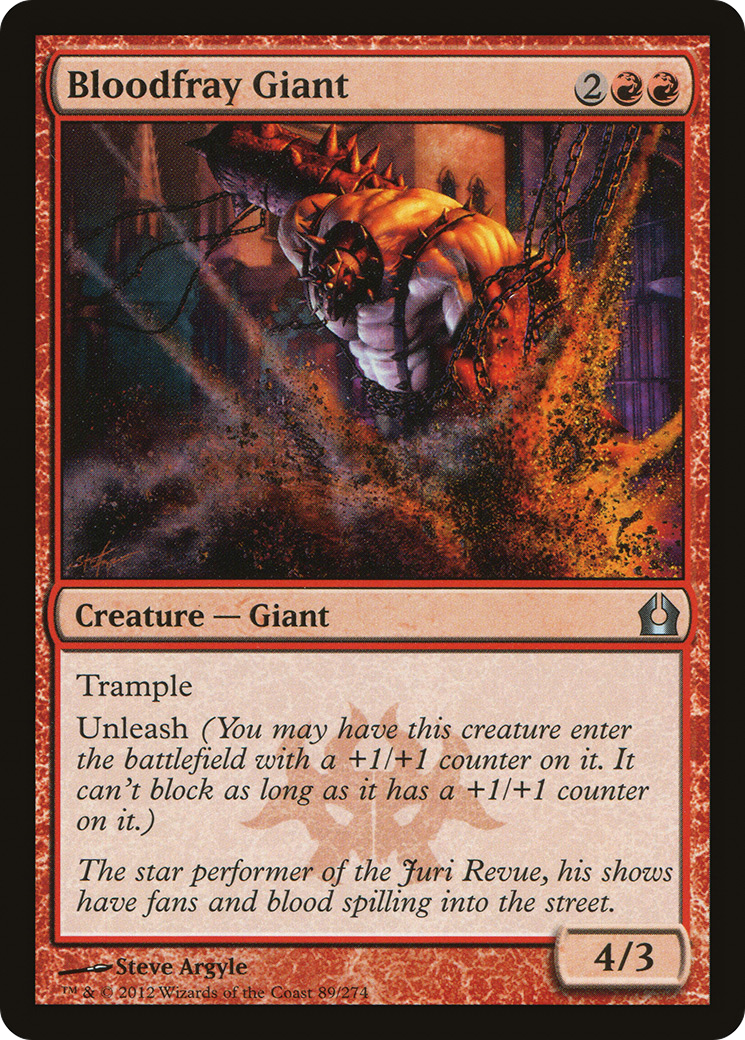 Bloodfray Giant - Foil