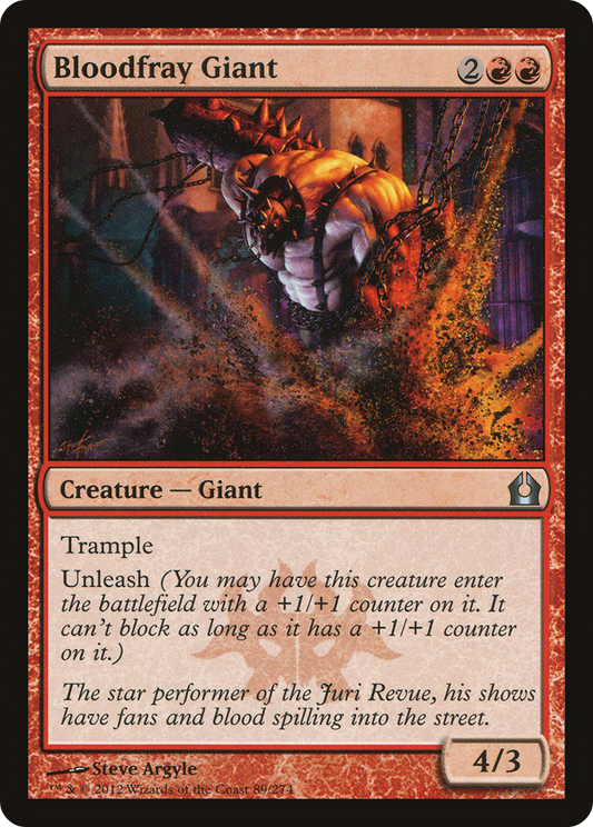 Bloodfray Giant - Foil