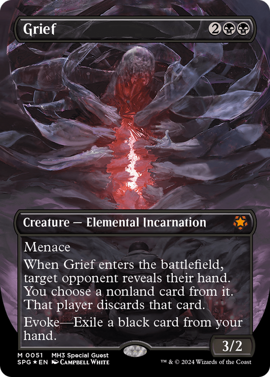 Grief (0051) (Borderless) - Textured Foil