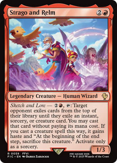 Strago and Relm - Surge Foil