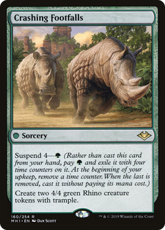 Crashing Footfalls - Foil