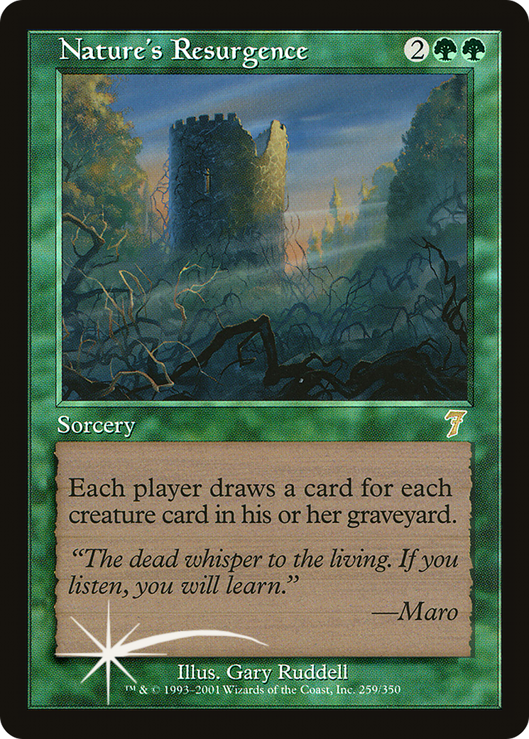 Nature's Resurgence - Foil