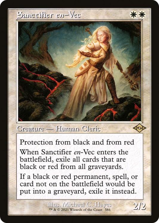 Sanctifier en-Vec (386) (Retro Frame) - Foil Etched