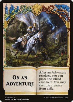 On An Adventure Token (020)