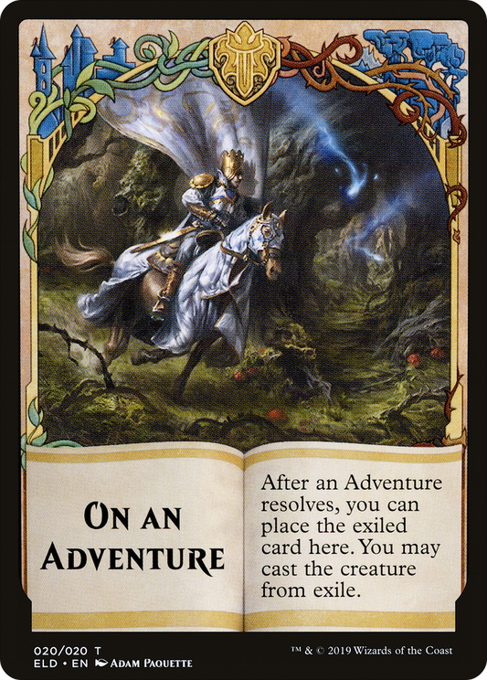 On An Adventure Token (020)