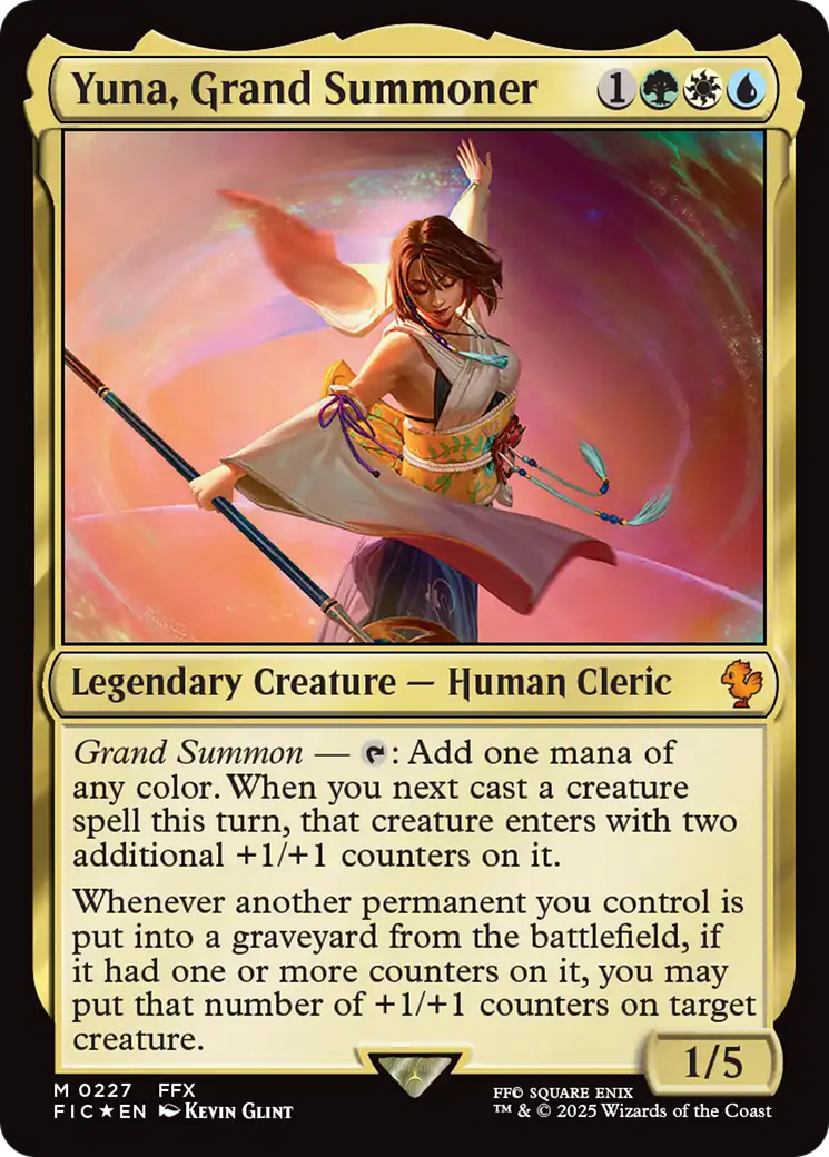 Yuna, Grand Summoner (0227) - Surge Foil
