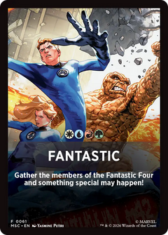 Fantastic (0061) (Theme Card) (FMSC)