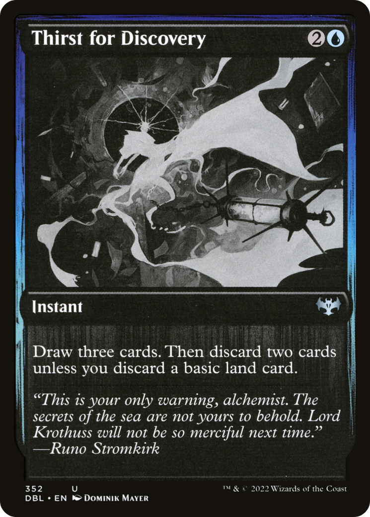 Thirst for Discovery - Foil