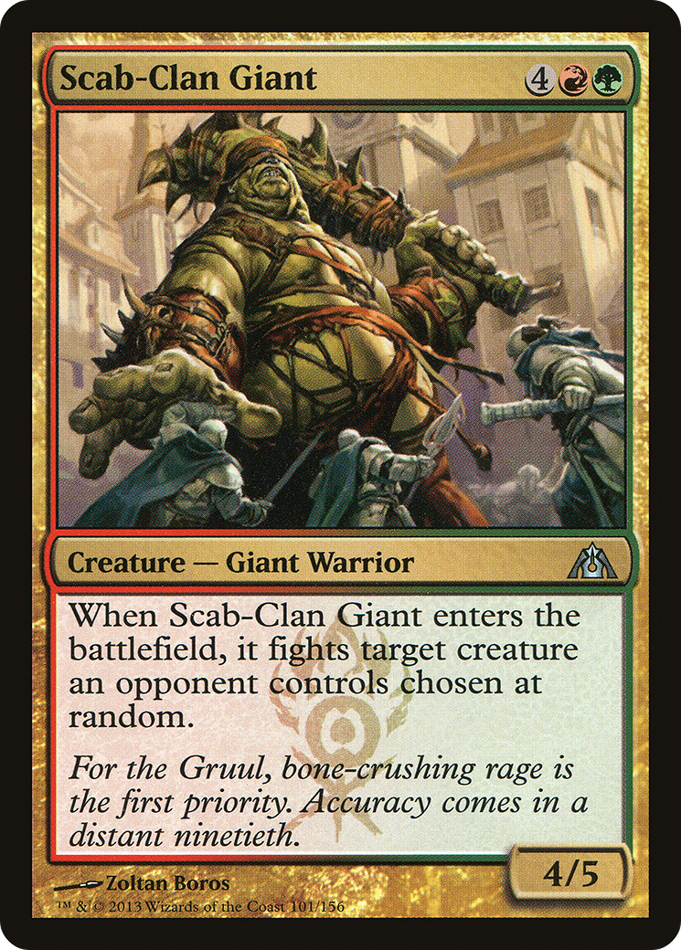 Scab-Clan Giant - Foil