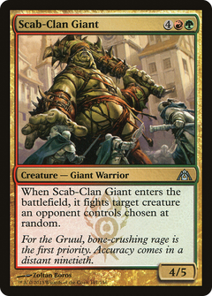 Scab-Clan Giant - Foil