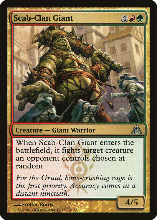Scab-Clan Giant - Foil