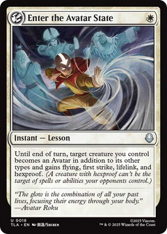 Enter the Avatar State - Foil tla