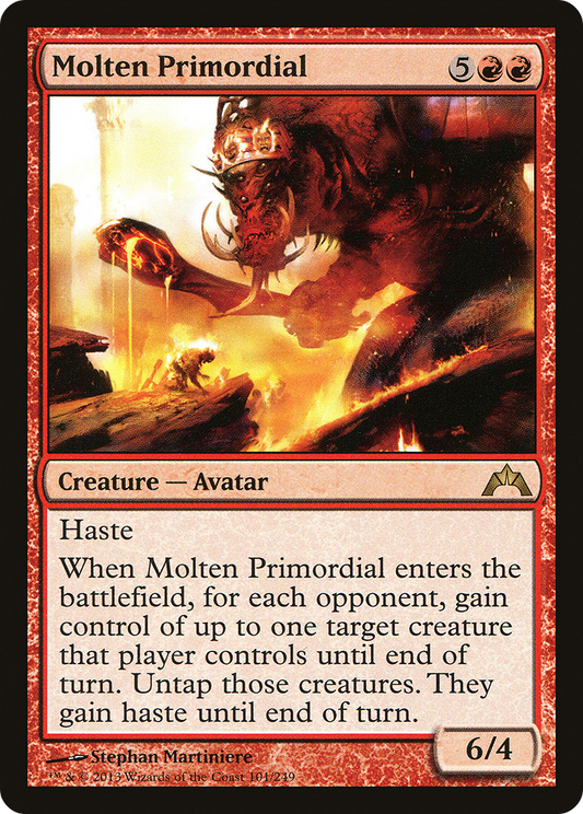 Molten Primordial - Foil