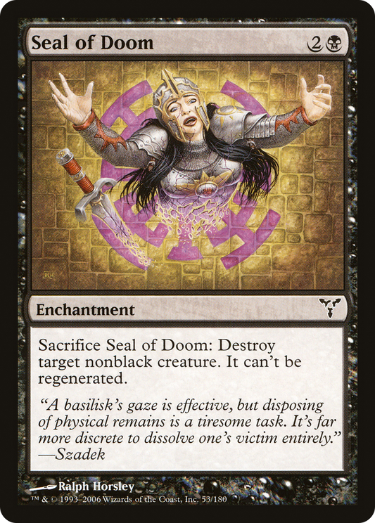 Seal of Doom - Foil