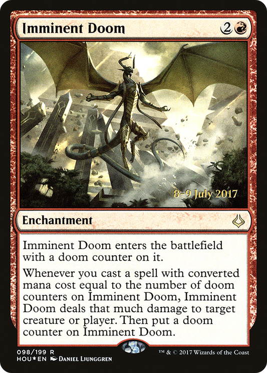 Imminent Doom (098) (Prerelease) - Foil