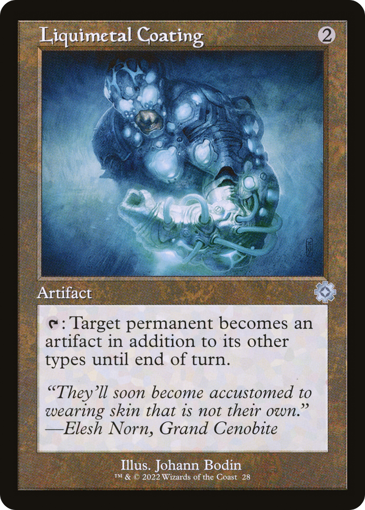 Liquimetal Coating (028) (Retro Frame)