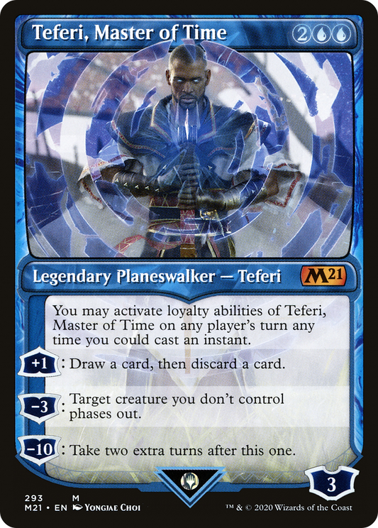 Teferi, Master of Time (293) (Showcase) - Foil