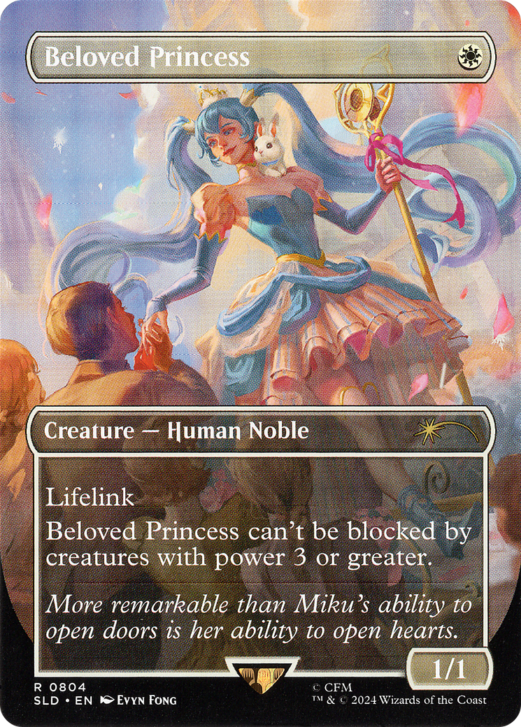 Beloved Princess (0804) (Borderless) - Foil