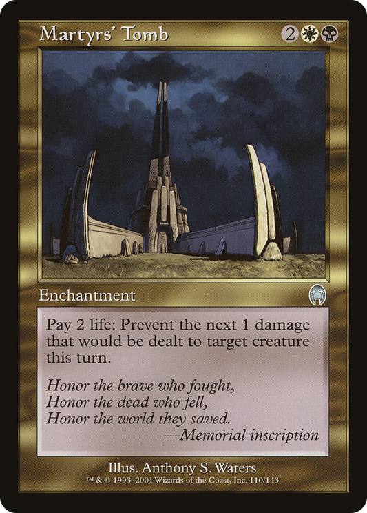 Martyrs' Tomb - Foil