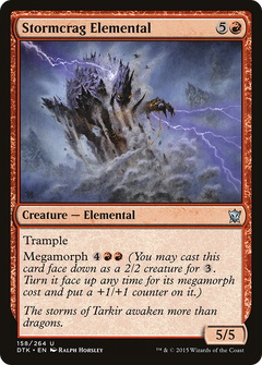 Stormcrag Elemental - Foil
