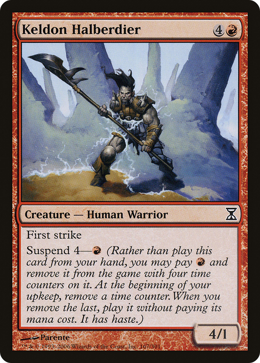 Keldon Halberdier - Foil