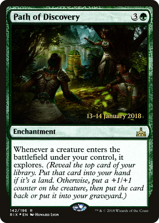 Path of Discovery (142) (Prerelease) - Foil
