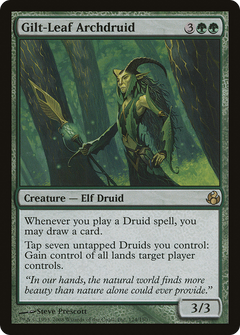 Gilt-Leaf Archdruid - Foil