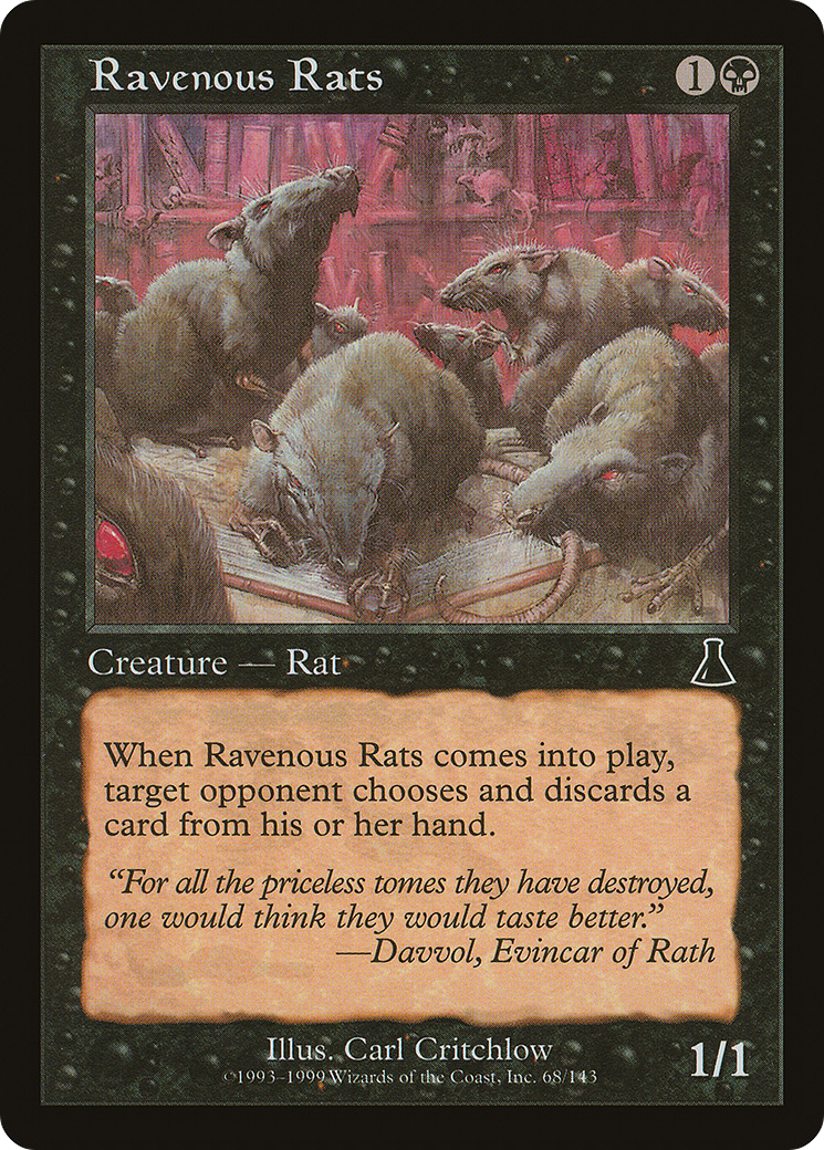 Ravenous Rats - Foil
