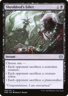 Sheoldred's Edict - Foil