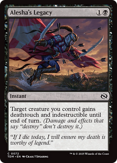 Alesha's Legacy - Foil