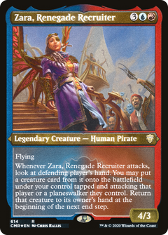 Zara, Renegade Recruiter - Foil Etched