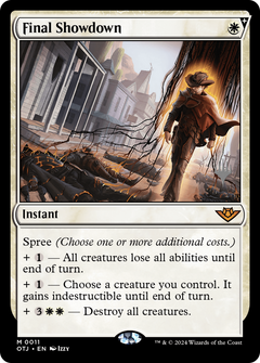 Final Showdown (0011) (Promo Pack)