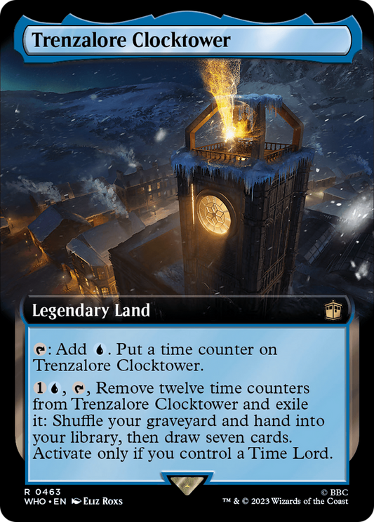 Trenzalore Clocktower (0463) (Extended Art) - Foil