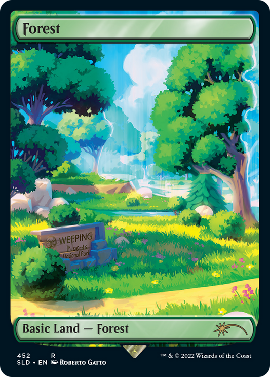 Forest (452) (Textless) - Foil