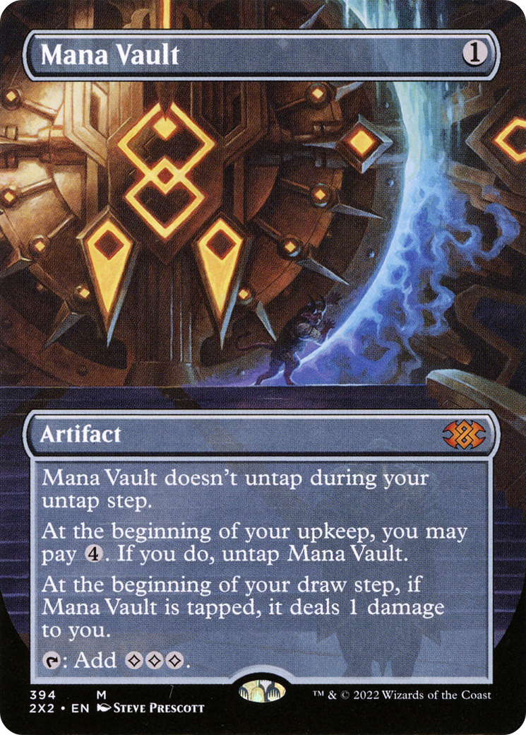 Mana Vault (394) (Borderless) - Foil