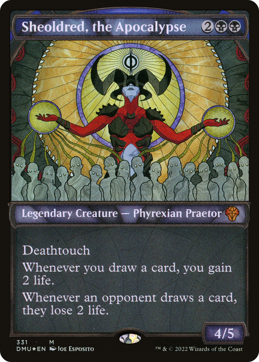 Sheoldred, the Apocalypse (331) (Showcase) - Textured Foil