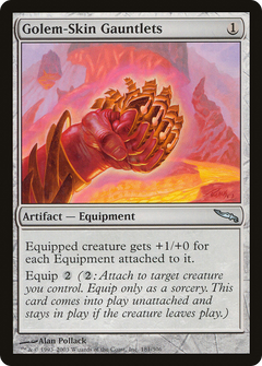Golem-Skin Gauntlets - Foil