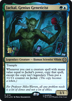 Jackal, Genius Geneticist (0131) (Prerelease) - Foil pspm