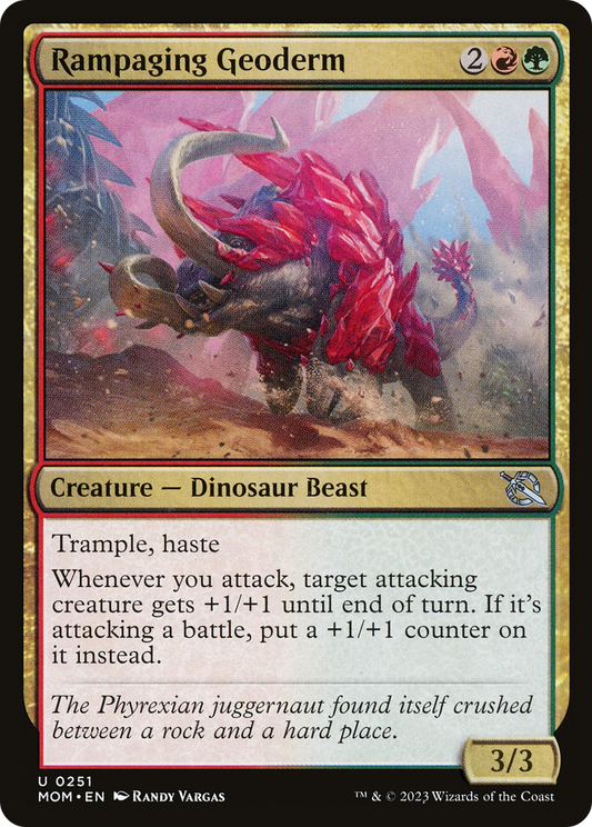 Rampaging Geoderm - Foil