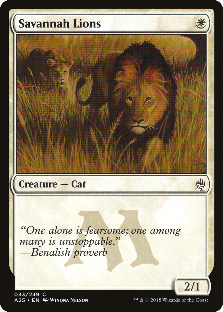 Savannah Lions - Foil