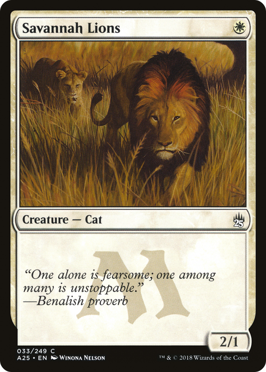 Savannah Lions - Foil