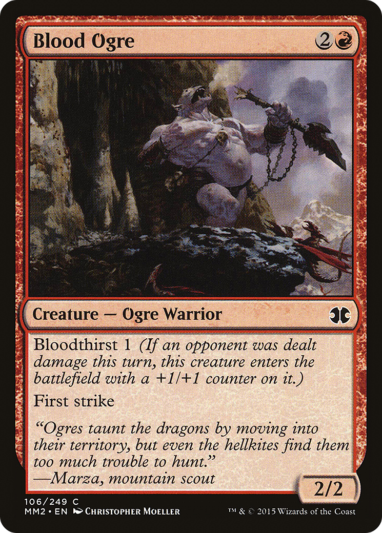 Blood Ogre - Foil