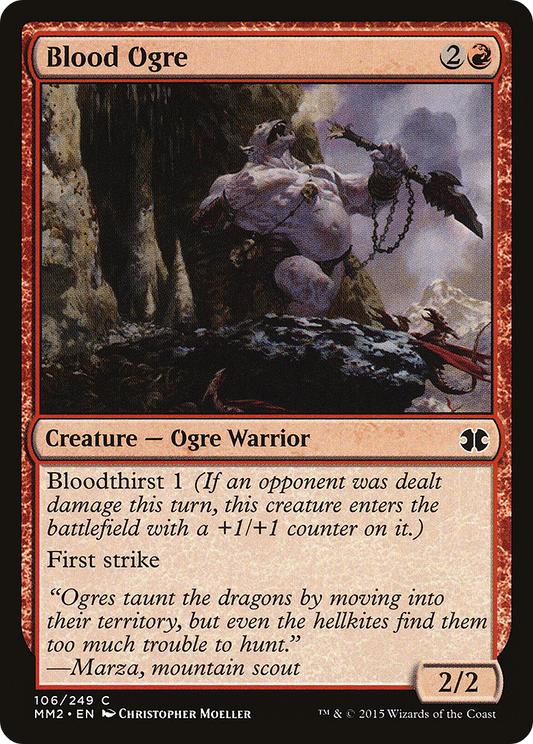 Blood Ogre - Foil
