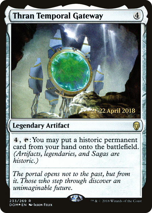 Thran Temporal Gateway (233) (Prerelease) - Foil